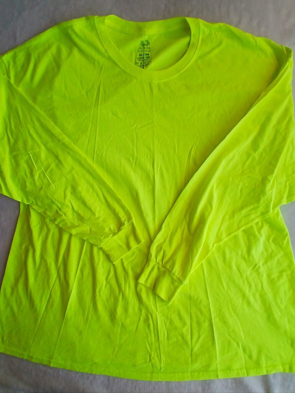 Men's Flourescent Shirt Size 3XL